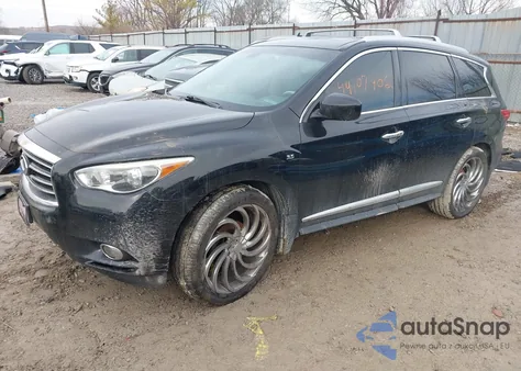 2014 Infiniti Qx60 z USA, uszkodzony, nr VIN 5N1AL0MM7EC529701